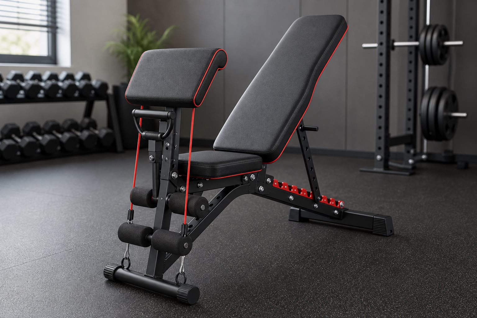 FID Adjustable Bench with Preacher Pad